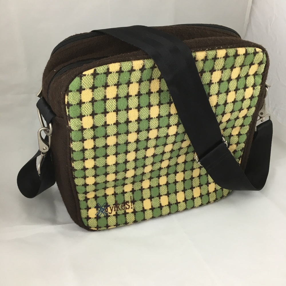 O’Yikes retro laptop/diaper bag
